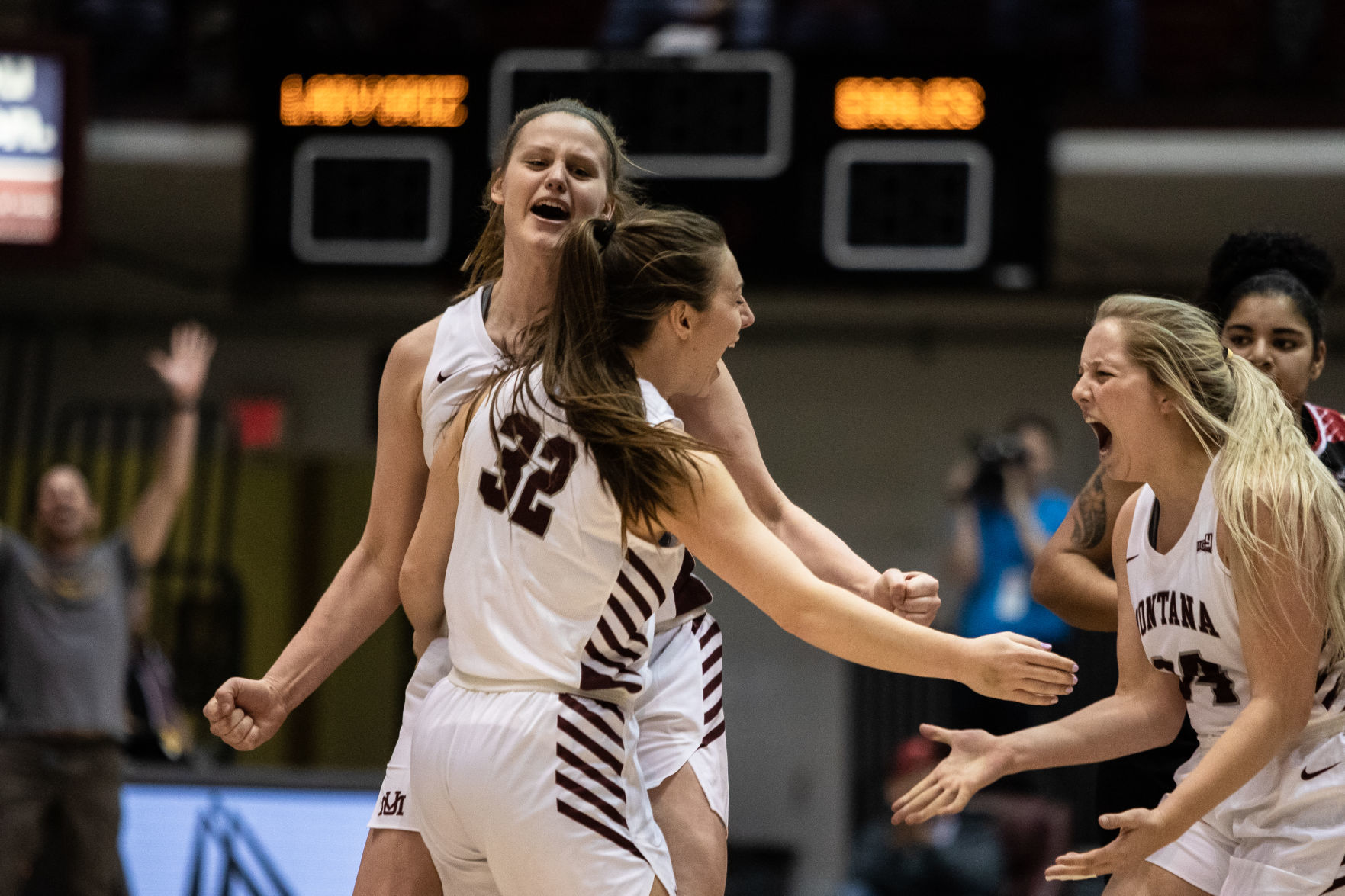 Lady Griz V Eastern Washington 8